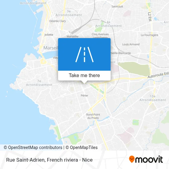 Rue Saint-Adrien map