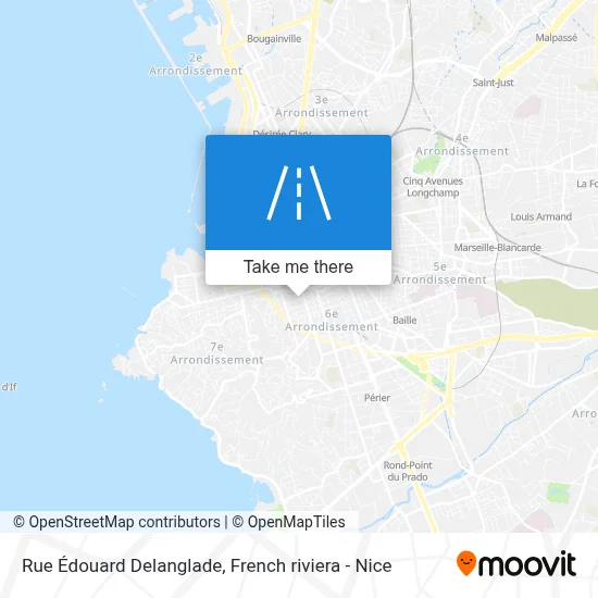 Rue Édouard Delanglade map
