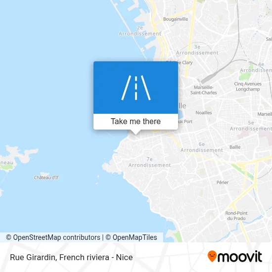 Rue Girardin map