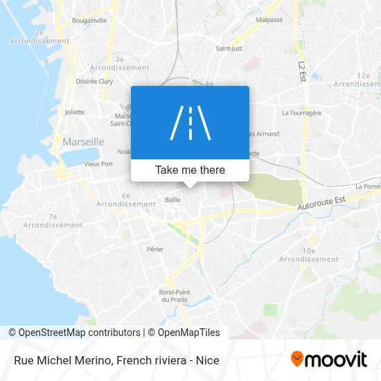 Rue Michel Merino map