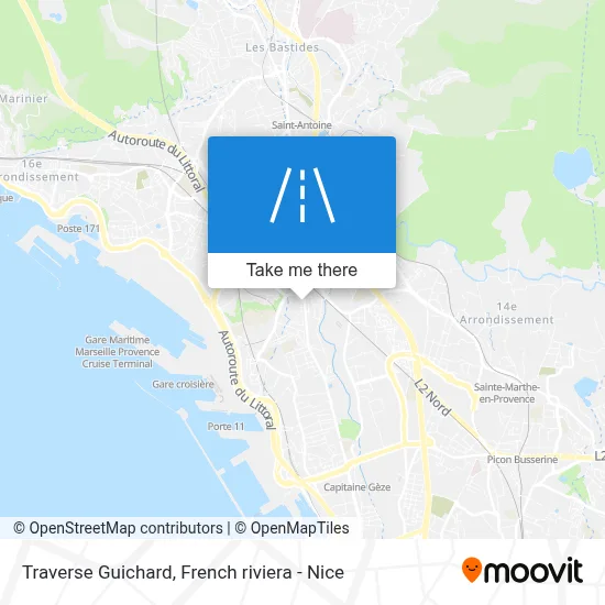 Traverse Guichard map