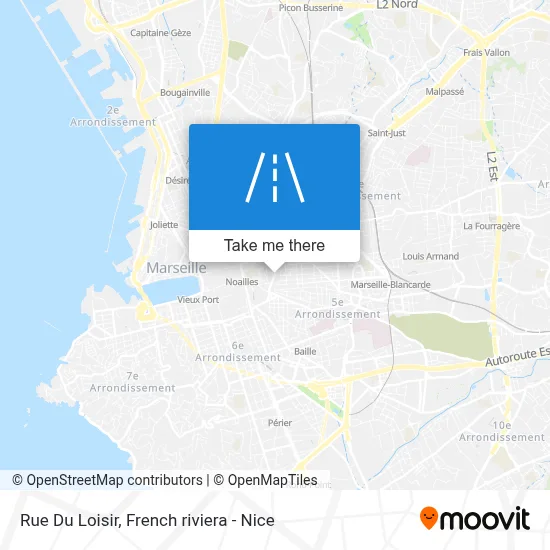 Rue Du Loisir map