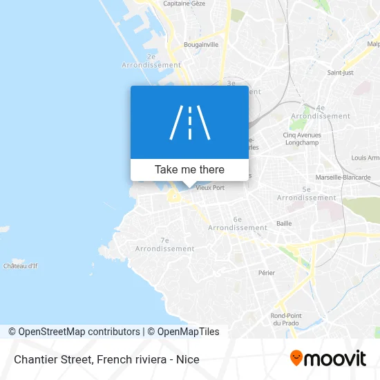 Rue Du Chantier map