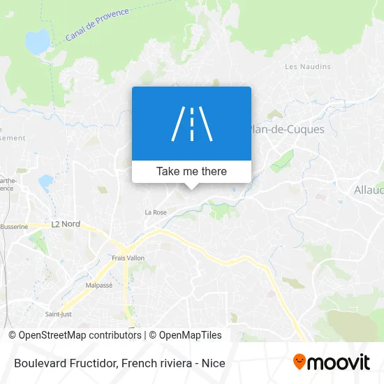 Boulevard Fructidor map
