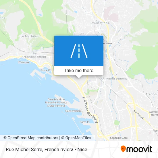 Rue Michel Serre map