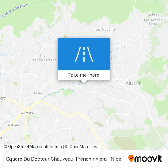 Square Du Docteur Chauveau map