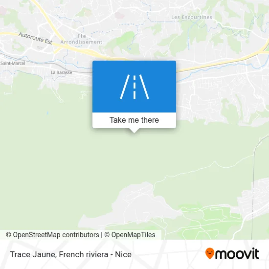 Trace Jaune map