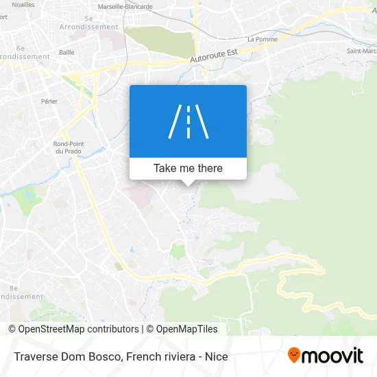 Traverse Dom Bosco map