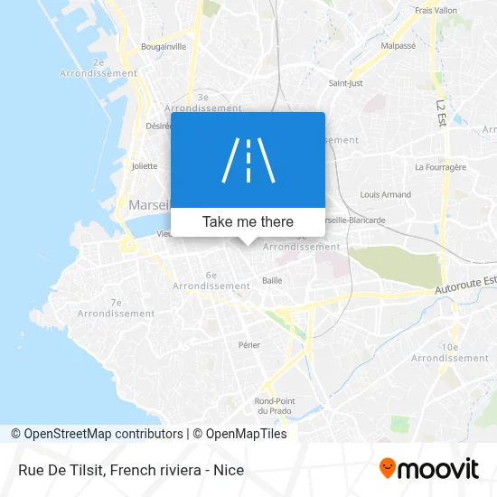 Rue De Tilsit map