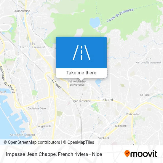 Impasse Jean Chappe map