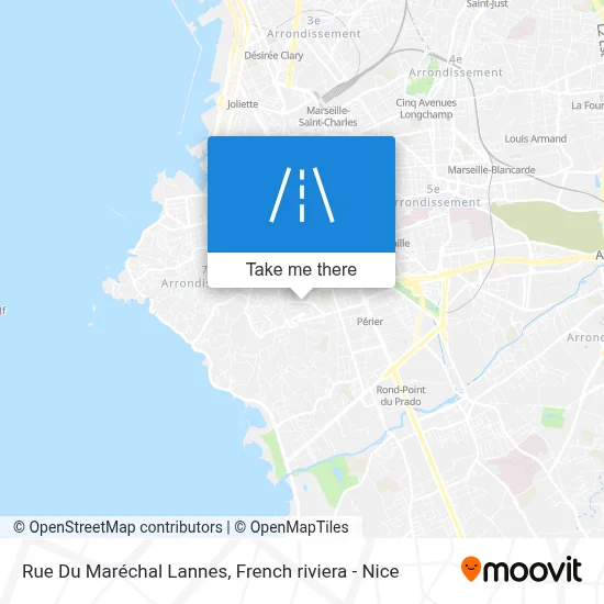 Rue Du Maréchal Lannes map