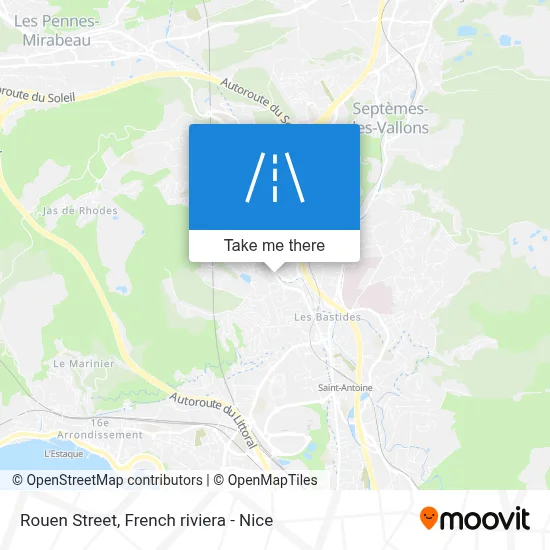 Rue De Rouen map