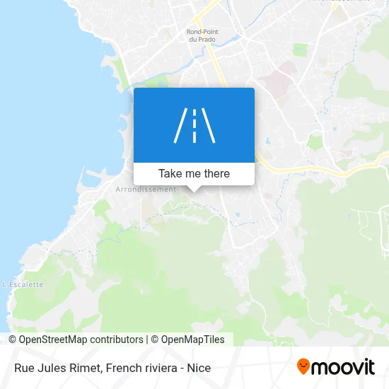 Rue Jules Rimet map