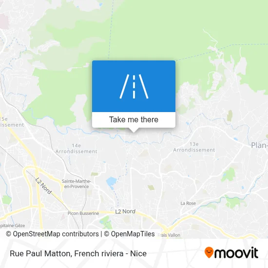 Rue Paul Matton map