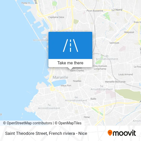 Rue Saint-Théodore map
