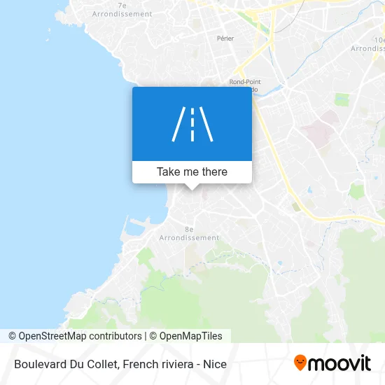Boulevard Du Collet map
