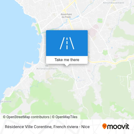 Résidence Ville Corentine map