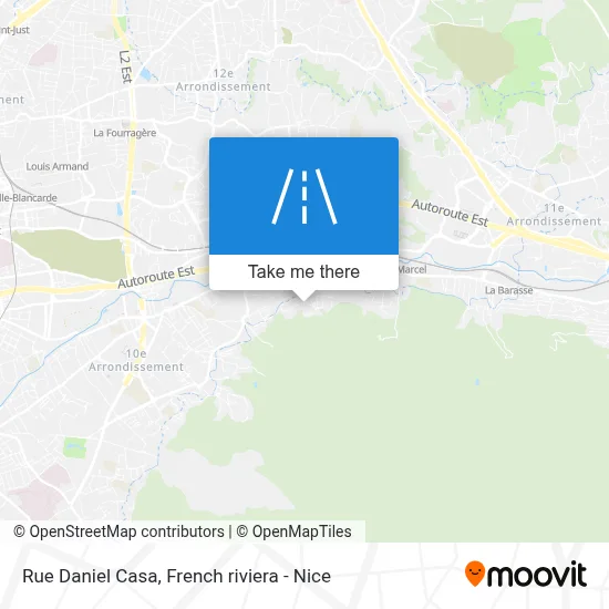 Rue Daniel Casa map