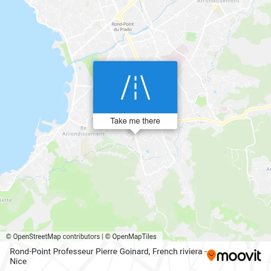 Rond-Point Professeur Pierre Goinard map