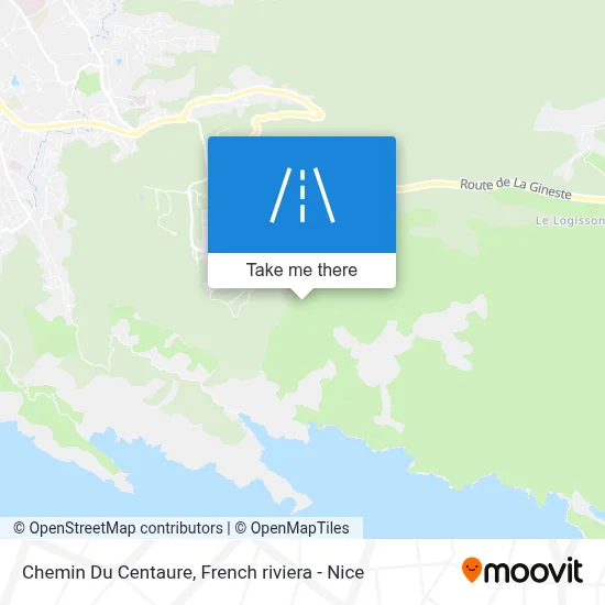 Chemin Du Centaure map