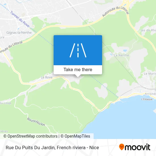 Rue Du Puits Du Jardin map