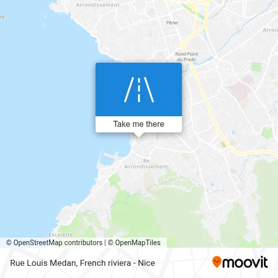 Rue Louis Medan map
