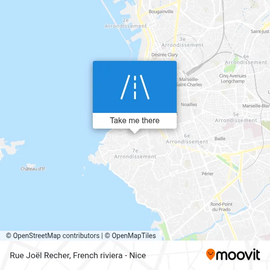 Rue Joël Recher map