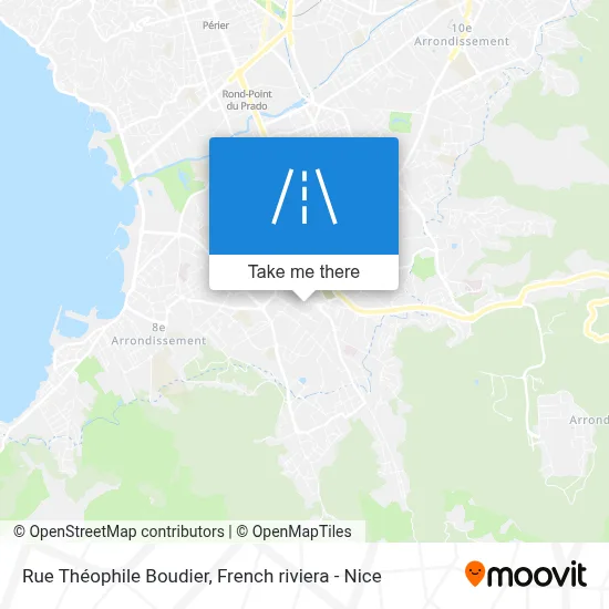 Rue Théophile Boudier map