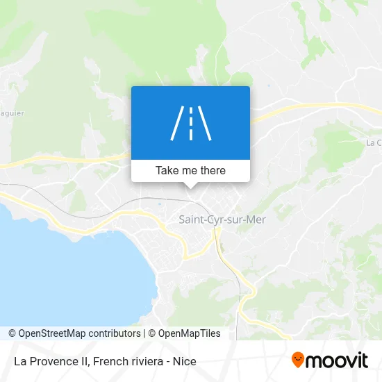 La Provence II map