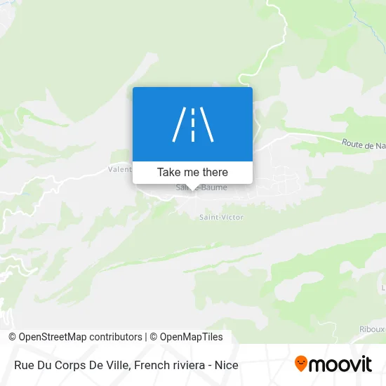 Rue Du Corps De Ville map