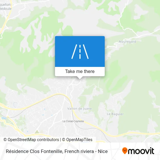 Résidence Clos Fontenille map