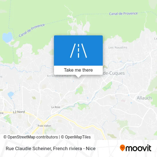 Rue Claudie Scheiner map