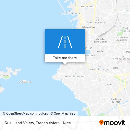 Rue Henri Valery map
