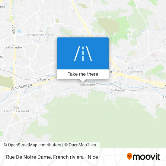 Rue De Notre-Dame map