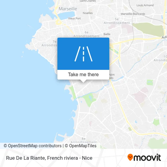 Rue De La Riante map