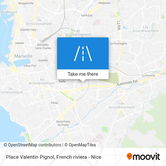 Place Valentin Pignol map