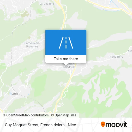 Rue Guy Moquet map