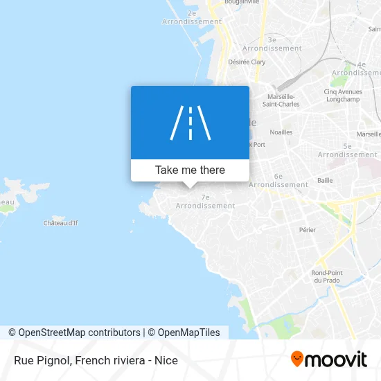 Rue Pignol map
