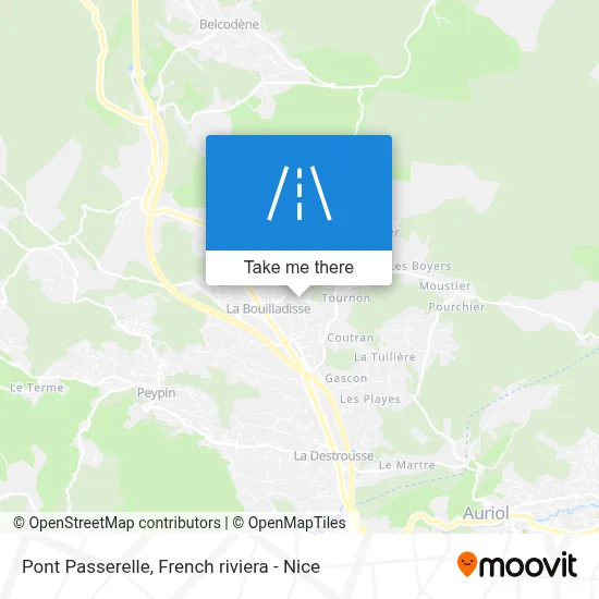 Pont Passerelle map