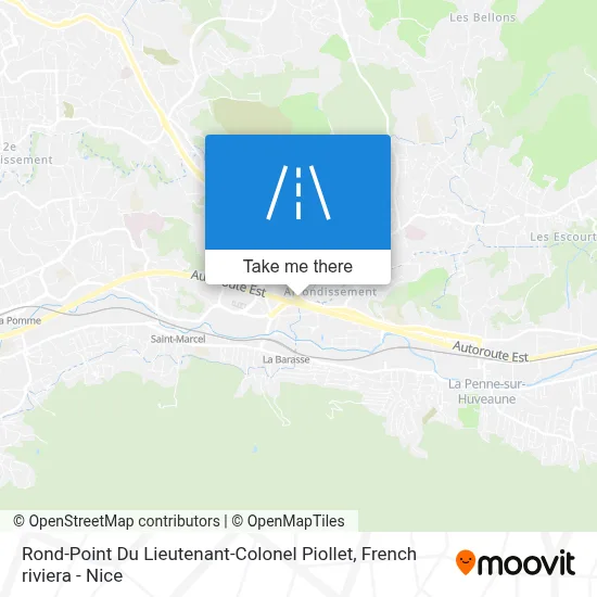 Mapa Rond-Point Du Lieutenant-Colonel Piollet