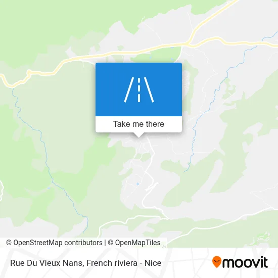 Rue Du Vieux Nans map