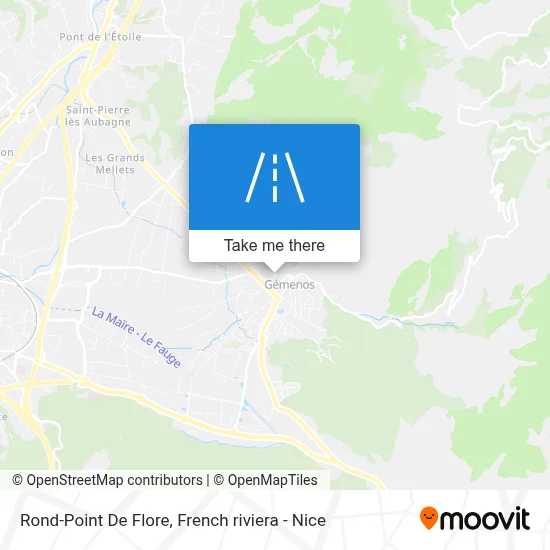 Rond-Point De Flore map