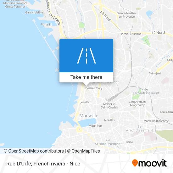 Rue D'Urfé map