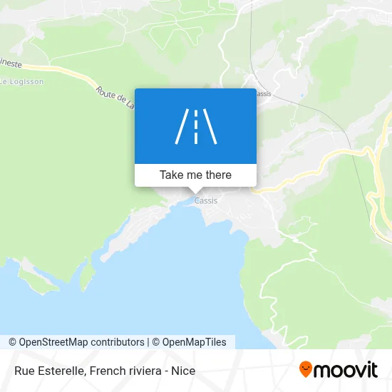 Rue Esterelle map