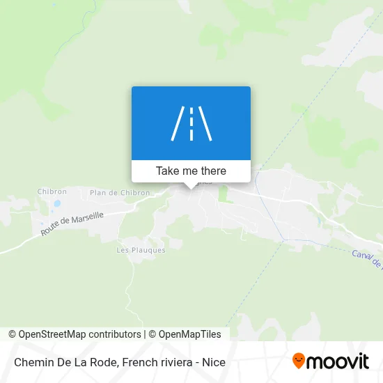 Chemin De La Rode map
