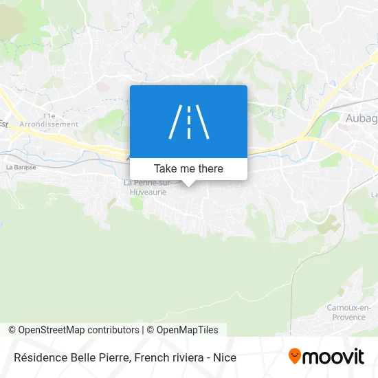 Résidence Belle Pierre map
