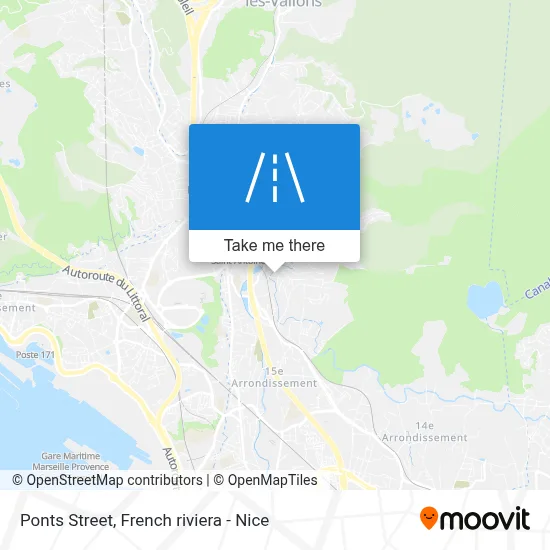 Mapa Rue Des Ponts