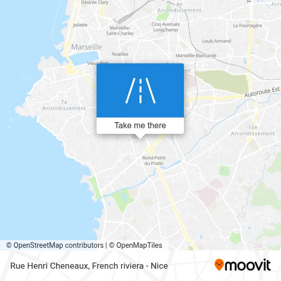 Rue Henri Cheneaux map