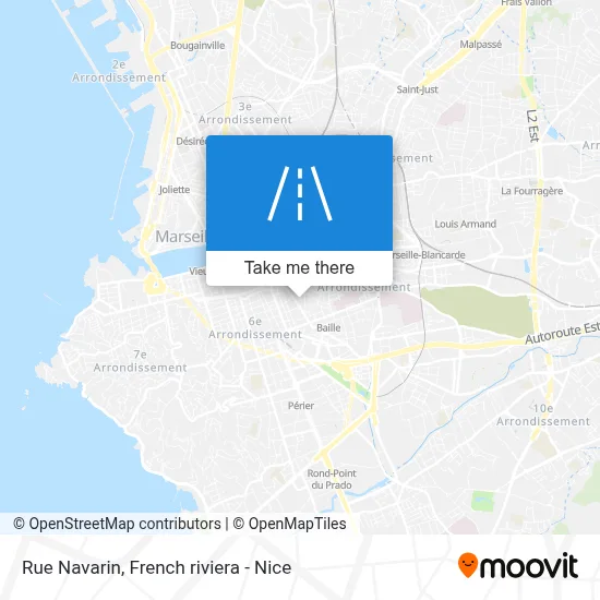 Mapa Rue Navarin