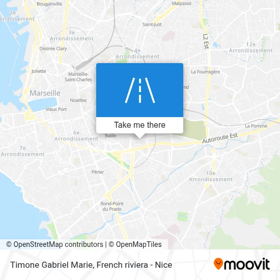 Timone Gabriel Marie map